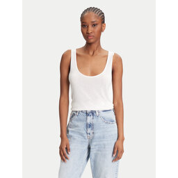 Calvin Klein Calvin Klein Top LV044C345G Écru Regular Fit