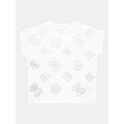 Guess Guess T-Shirt J4YI25 K6YW4 Weiß Boxy Fit