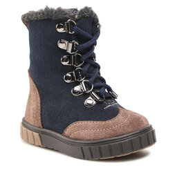 Zarro Stiefel Zarro D154 Granat Brąz