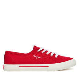 Pepe Jeans Tenisky Pepe Jeans Brady Basic W PLS31287 Červená