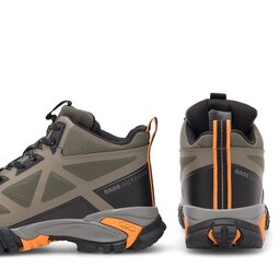 

Трекінгові черевики BASS OUTDOOR BA12TV01 Oliwkowy, Зелений