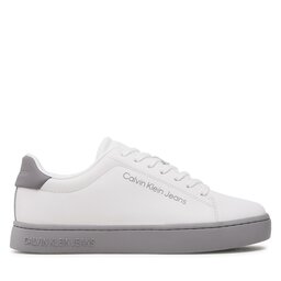 

Снікерcи Calvin Klein Jeans Classic Cupsole Laceup Lth YM0YM00715 Bright White/Formal Grey/Stormfront 0K5, Білий