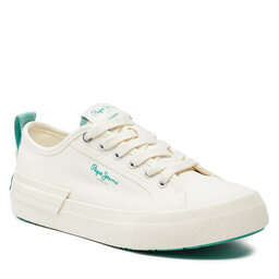 Pepe Jeans Снікерcи Pepe Jeans Allen Band W PLS31557 White 800