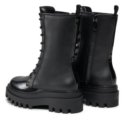 

Черевики туристичні Calvin Klein Jeans Flatform Laceup Boot Patent YW0YW00852 Black BDS, Чорний