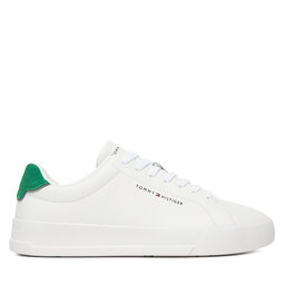 Tommy Hilfiger Sneakers Tommy Hilfiger Th Court Lth Detail Ess FM0FM05367 Bianco