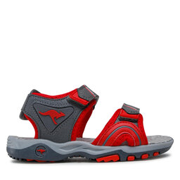 

Босоніжки KangaRoos K-Track 18487 000 2015 S Steel Grey/Red, Сірий