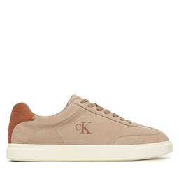 Calvin Klein Sneakers Calvin Klein Low Prof Cupsole Laceup Croc Bt HM0HM02285 Beige