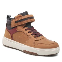 Geox Зимни обувки Geox J Bunshee B. B J26ERB 0ME32 C6444 D Cognac/Bordeaux