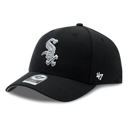 47 Brand Cappellino 47 Brand MLB Chicago White Sox Sure Shot Snapback '47 MVP B-SUMVP06WBP-BK Black