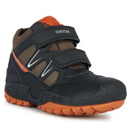 Geox Schneeschuhe Geox Jr New Savage B Abx J261WA 0CEFU C9279 D Black/Dk Orange
