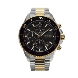BOSS Pulkstenis Boss Admiral 1513908 Sudraba