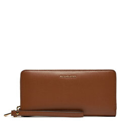 MICHAEL Michael Kors Duży Portfel Damski MICHAEL Michael Kors 32F4GJ6T3L Brązowy