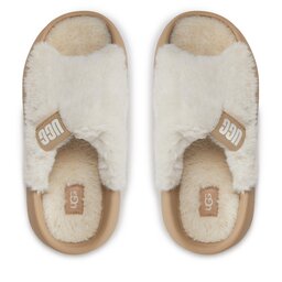 

Шльопанці Ugg W Foamo Uggplush Slide 1143849 Mdsd, Білий