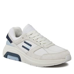 Tommy Jeans Tenisice Tommy Jeans Tjw Runner Combined EN0EN02512 Ecru / Breezy Blue YBL