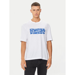 HUGO HUGO Camiseta Nalayo 50515203 Blanco Regular Fit