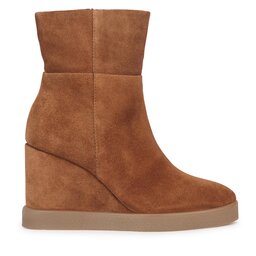 Geox Botki Geox D Elidea Wedge D36VQB 00022 CD500 Brązowy