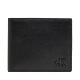 Calvin Klein Geldbörse Calvin Klein Bold Ck Suede Billfold W/ Coin LV04D1365G Schwarz