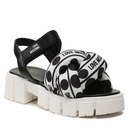 LOVE MOSCHINO Сандали LOVE MOSCHINO JA16256G0GIW010A Bianco/Ner