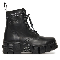 NEW ROCK Bakancs NEW ROCK M-WALL084NP-C8 Fekete