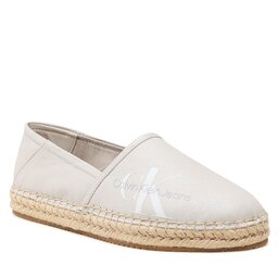 Calvin Klein Jeans Alpargatas Calvin Klein Jeans Espadrille Co Wn YW0YW01080 Eggshell/Peach Blush ACF