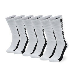 DKNY Sport Комплект 3 чифта дълги чорапи мъжки DKNY Lester S5_6232_DKY White