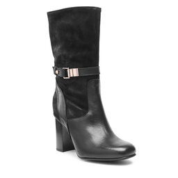 Tommy Hilfiger Ботуши Tommy Hilfiger Elevated Th High Heel Boot FW0FW06056 Black BDS