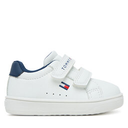 Tommy Hilfiger Zapatillas Tommy Hilfiger Low Cut Velcro Sneaker T1X9-34062-1355 M Blanco