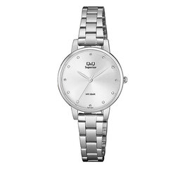 Q&Q Klocka Q&Q S401-201 Silver