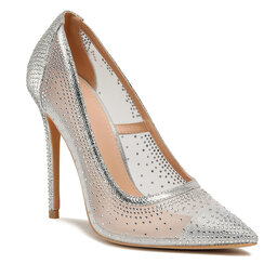 DeeZee Pantofi cu toc subțire DeeZee 92831-822 Silver