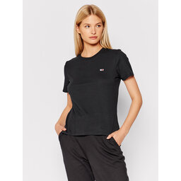 Tommy Jeans Tommy Jeans T-Shirt Tjw Jersey DW0DW09198 Μαύρο Regular Fit