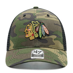 

Бейсболка 47 Brand Chicago Blackhawks Branson '47 Mvp H-CBRAN04GWP-CM Camo, Зелений