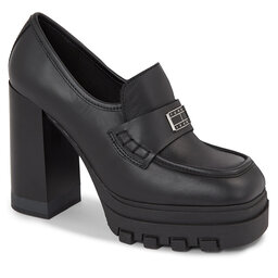 Tommy Jeans Pantofi Tommy Jeans Tjw Loafer Pump EN0EN02257 Black BDS