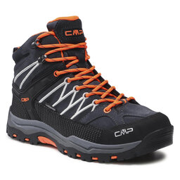 CMP Bakancs CMP Kids Rigel Mid Trekking Shoe Wp 3Q12944J Antracite/Flash Orange 47UG