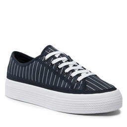 Tommy Hilfiger Сникърси Tommy Hilfiger Essential Stripe Sneaker FW0FW06530 Desert Sky DW5