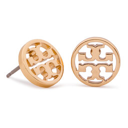 Tory Burch Auskarai Tory Burch Logo Circle Stud Earring 11165518 Tory Gold 720