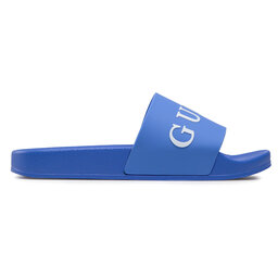 

Шльопанці Guess, Голубий