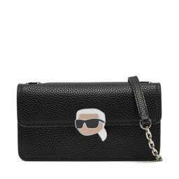 KARL LAGERFELD Táska KARL LAGERFELD A1W32123 Fekete