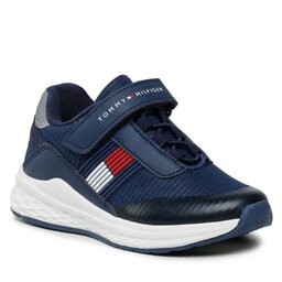 Tommy Hilfiger Sneakers Tommy Hilfiger Flag Low Cut Lace-Up Sneaker T3B9-32895-0328 M Blue 800