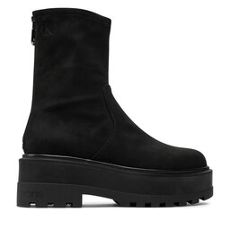 Calvin Klein Jeans Stiefeletten Calvin Klein Jeans Flatform Zip Mg Ss YW0YW01602 Schwarz