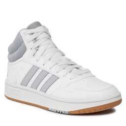 adidas Skor adidas Hoops 3.0 Mid Lifestyle Basketball Classic Vintage Shoes IG5568 Cwhite/Gretwo/Gum4