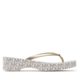 

В'єтнамки MICHAEL Michael Kors Lilo Flip Flop 40T1KIFA2Q Vanl/Gold, Золотий