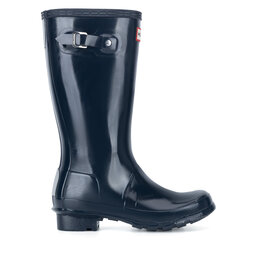 Hunter Kalosze Hunter JFT6000RGL-NVY Granatowy