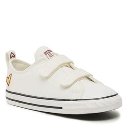 Converse Кецове Converse Ctas 2V Ox A04952C Vintage White/Back Alley Brick