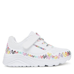 Skechers Снікерcи Skechers Uno Lite 314091L WMLT Білий