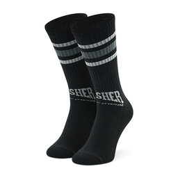 HUF Дълги чорапи unisex HUF Center Field Sock SK00722 Black