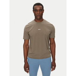 BOSS BOSS Camiseta Tchup 50473278 Beis Relaxed Fit