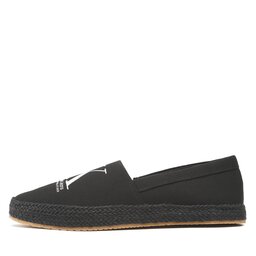 

Еспадрильї Calvin Klein Jeans Espadrille Ess Monogram YM0YM00654 Triple Black 0GM, Чорний