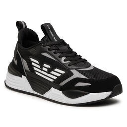 EA7 Emporio Armani Sneakersy EA7 Emporio Armani X8X070 XK165 N629 Black/Silver