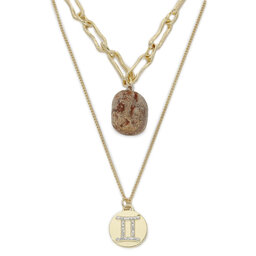 

Намисто Liu Jo BJXLJ318 Gold, Зелений