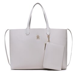 Tommy Hilfiger Handtasche Tommy Hilfiger Iconic Tommy Tote Solid AW0AW14182 AF4